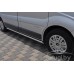Пороги - трубы "Sport" для Trafic (д.б.).